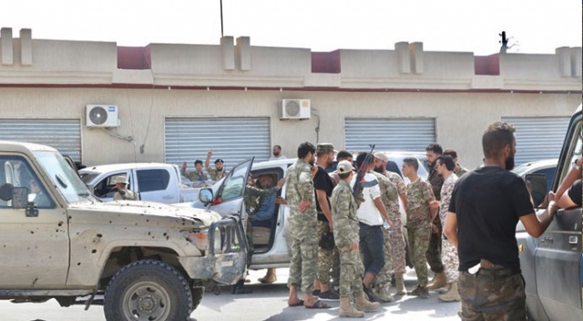 Libya hükümetine bir destek de Gat kenti Devrimciler Konseyinden geldi