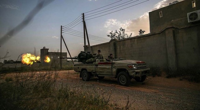 Libya Ordusu Hafter milislerinin bir HSS ve bir SİHA'sını imha etti Libya Ordusu Hafter milislerinin bir HSS ve bir SİHA'sını imha etti