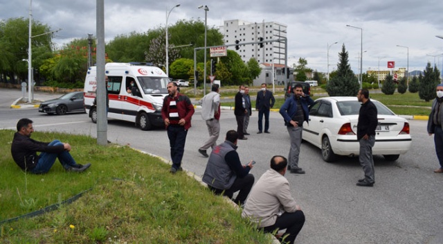 Malatya&#039;da kaza sonrası yumruklar konuştu