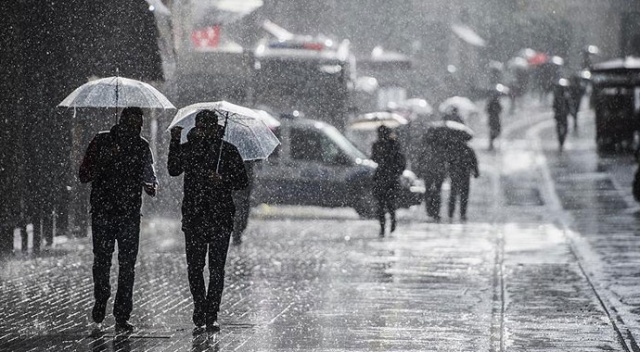 Meteorolojiden 5 bölge için kritik sağanak uyarısı
