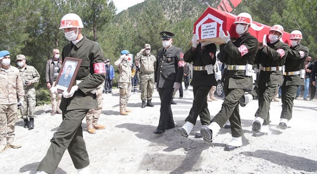 Şehit Piyade Uzman Onbaşı Gündeş son yolculuğuna uğurlandı