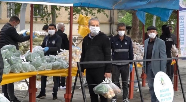 Tanzim satışına büyük ilgi! 50 ton sebze ve meyve piyasanın yarı fiyatına satıldı