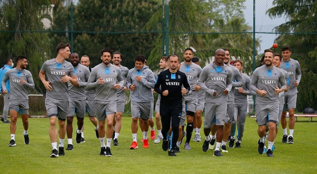 Trabzonspor iki günlük iznin ardından hazırlıklarına başladı