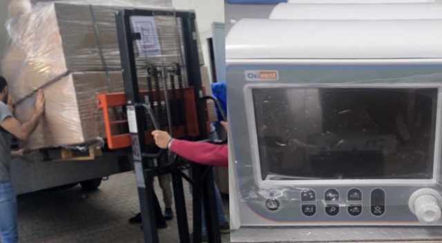 Türkiye, Covid-19 ile mücadele kapsamında Litvanya'ya ventilatör gönderdi