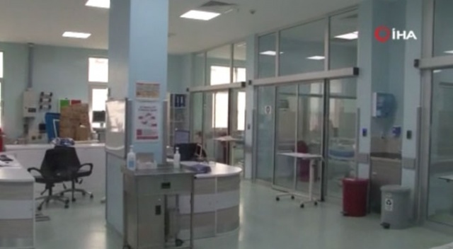 Türkiye'de koronavirüs ile mücadelede en başarılı hastanelerinden biri ilk defa içeriden görüntülendi