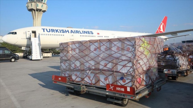 Türkiye’nin tıbbi yardım malzemeleri Ukrayna’ya ulaştı