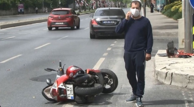 Ünlü çiğköfteci Ömer Aybak lüks otomobiliyle kaza geçirdi