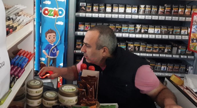 Veresiye borcu olanlar markete gelince büyük bir şokla karşılaştı