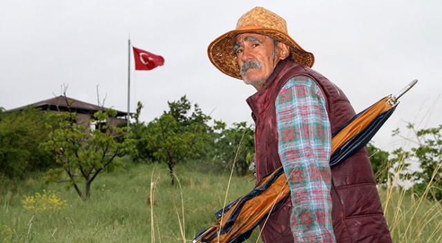 Ziya dede 4 saatlik izinde adasına koştu