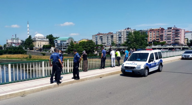 &#039;Köprüden biri atladı&#039; ihbarı polisi alarma geçirdi