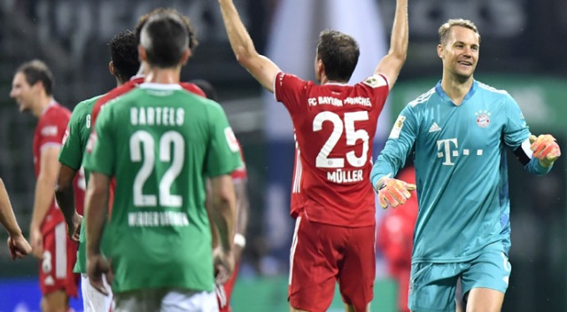 Bayern Münih, Bundesliga'da şampiyonluğunu ilan etti Bayern Münih, Bundesliga'da şampiyonluğunu ilan etti