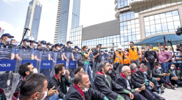 Bazı barolar yürüdü, Ankara’ya girişlerine izin verilmedi