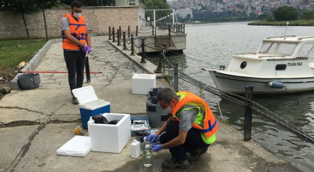Çevre Bakanlığı ekipleri Haliç&#039;ten numune aldı