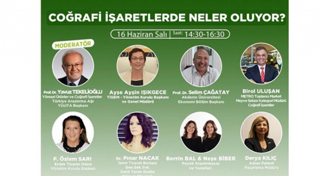 Coğrafi işaretler mercek altına alınıyor Coğrafi işaretler mercek altına alınıyor