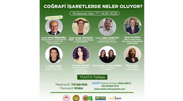 Coğrafi işaretlerde ‘farkındalık&#039; ve ‘yönetişim&#039; konuları öne çıktı