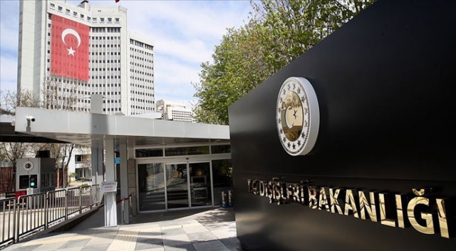 Dışişleri'nden ABD'ye Metin Topuz tepkisi Dışişleri'nden ABD'ye Metin Topuz tepkisi