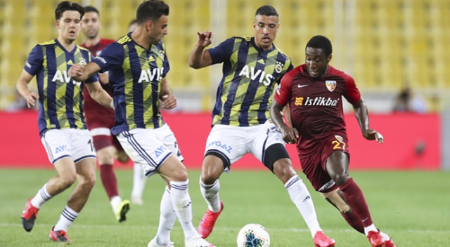 Fenerbahçe, Kadıköy’de Kayserispor’u 2-1 yendi