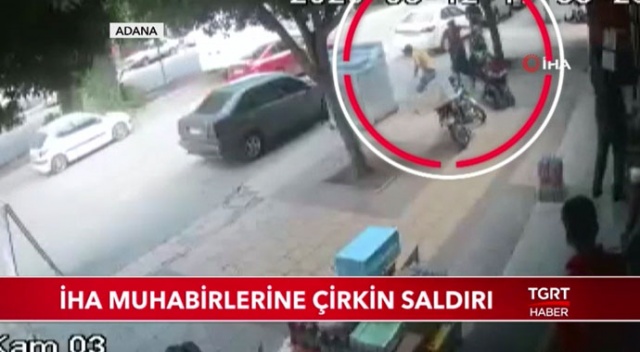 İHA muhabirlerine yapılan saldırıya kınama İHA muhabirlerine yapılan saldırıya kınama