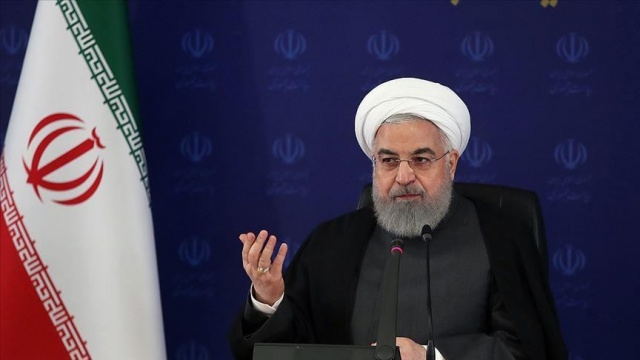 İran Cumhurbaşkanı Ruhani: Silah ambargosunun sona ermesi nükleer anlaşmanın önemli bir kazanımıdır İran Cumhurbaşkanı Ruhani: Silah ambargosunun sona ermesi nükleer anlaşmanın önemli bir kazanımıdır
