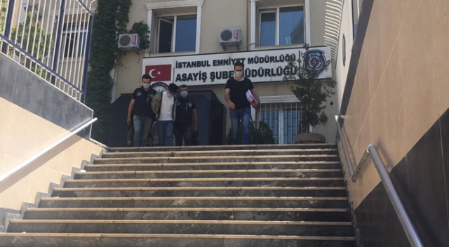 İstanbul&#039;da 200 bin TL&#039;lik hırsızlık yapan zanlılara polisten suçüstü