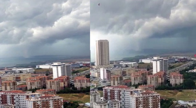 İstanbul’da hortum! İstanbul’da hortum!
