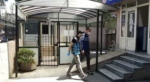 Karpuzlu trafik magandası yakalandı