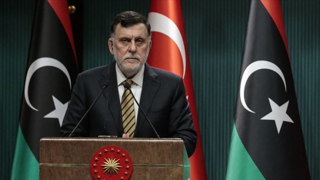 Libya Başbakanı Serrac: Türkiye'nin tarihi ve cesur tutumundan ötürü teşekkürlerimizi ilettik Libya Başbakanı Serrac: Türkiye'nin tarihi ve cesur tutumundan ötürü teşekkürlerimizi ilettik