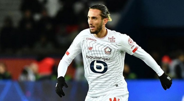 Lille&#039;de Yusuf Yazıcı sevinci