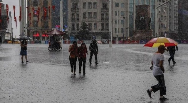Meteoroloji il il uyardı! Gök gürültülü sağanak yağış geliyor