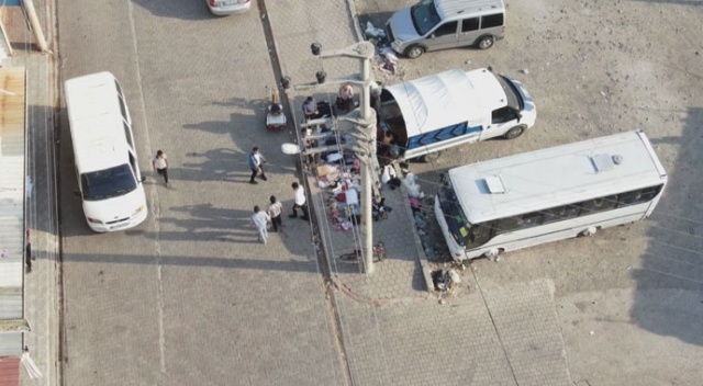 Parmak izinden tespit edildi, drone ile yakalandı