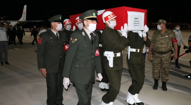 Şehit Piyade Uzman Onbaşı Ömer Kahya’nın cenazesi memleketine getirildi