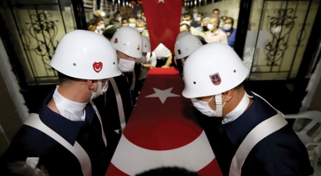 Şehit teğmen memleketine getirildi