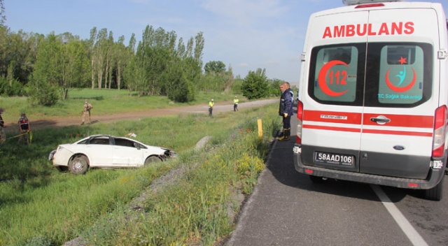 Sivas'ta trafik kazası: 2 ölü, 2 yaralı