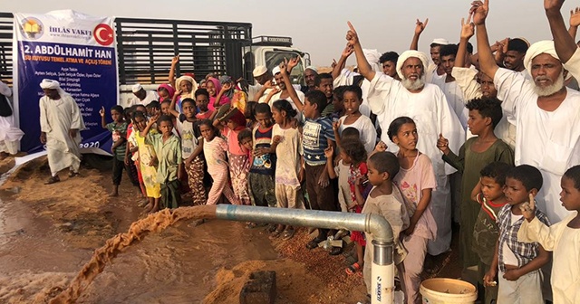 Sudan suya kavuştu