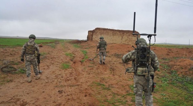 Suriye sınırında 68 kilogram patlayıcı madde ele geçirildi