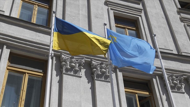 Ukrayna'da Kırım Tatar Milli Bayrak Günü kutlandı Ukrayna'da Kırım Tatar Milli Bayrak Günü kutlandı