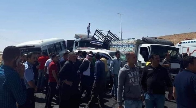 Ürdün&#039;de zincirleme kaza: 3 ölü, 20 yaralı