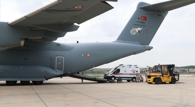 Yardım malzemeleri taşıyan uçak Çad için ikinci defa havalandı