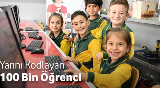 Yarını Kodlayanlar projesi 100 binin üzerinde çocuğa ulaştı