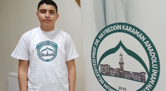4 yaşında okumayı öğrendi, 11 ayda hafız olup LGS’de Türkiye birincisi oldu