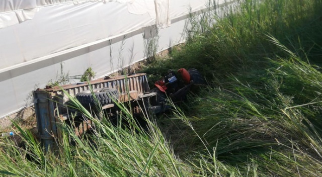 Antalya’da traktör devrildi: 1 kişi hayatını kaybetti Antalya’da traktör devrildi: 1 kişi hayatını kaybetti