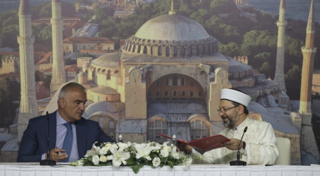 Ayasofya&#039;ya sıkı koruma