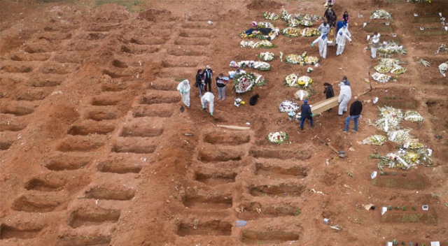 Brezilya&#039;da bilanço ağırlaşıyor: Son 24 saatte bin 233 ölü