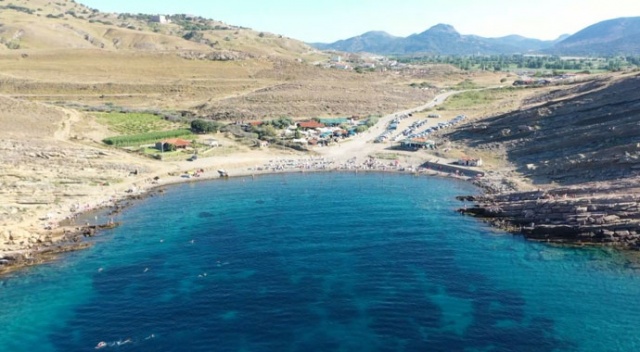 Dünyanın ilk ve tek sakin adası Gökçeada’dan korkutan görüntüler