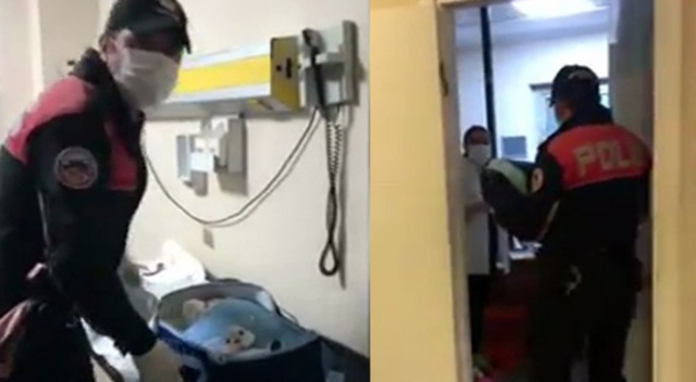 Fatih’te surların dibinde terk edilmiş bebek bulundu