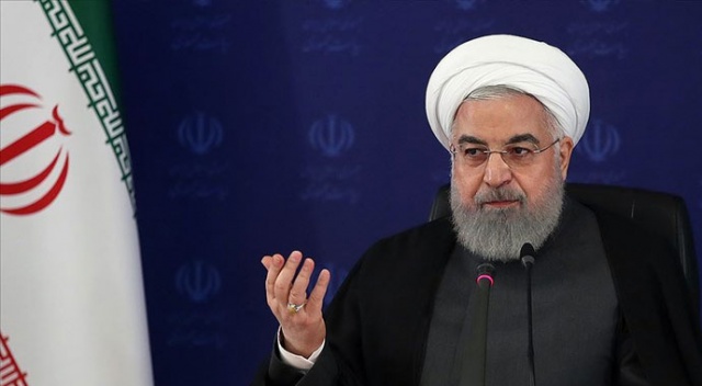İran Cumhurbaşkanı Ruhani: ABD nükleer anlaşmaya siyasi darbe vurmak isterse İran buna karşı kesin adımlar atar İran Cumhurbaşkanı Ruhani: ABD nükleer anlaşmaya siyasi darbe vurmak isterse İran buna karşı kesin adımlar atar