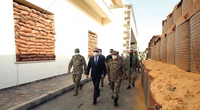 Milli Savunma Bakanı Akar Libya'da: Sonuna kadar buradayız