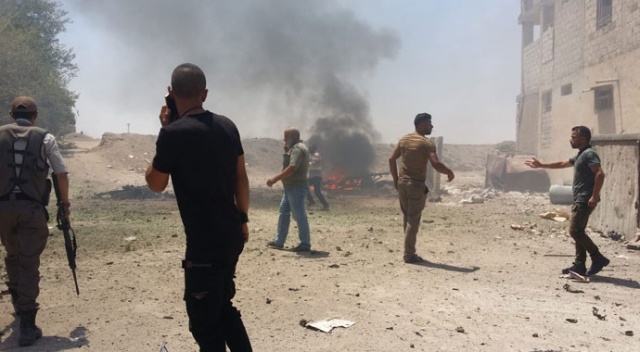 Resülayn’da bomba yüklü araçla saldırı : 4 ölü 10 yaralı