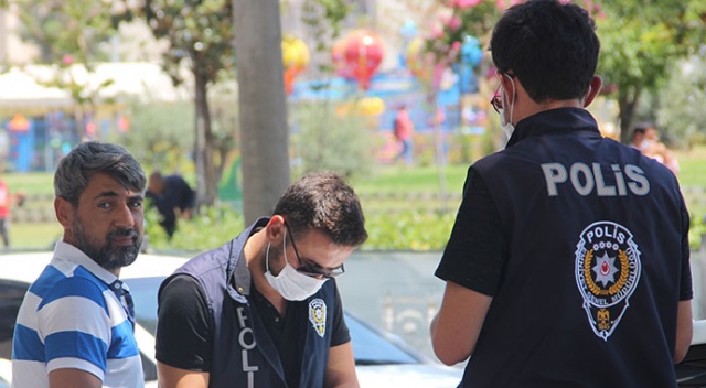 Şanlıurfa'da ekipler alarma geçti! Maske takmayan vatandaşlara ceza yağdı