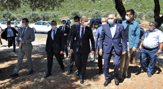 Ulaştırma ve Altyapı Bakanı Karaismailoğlu Muğla'da incelemelerde bulundu